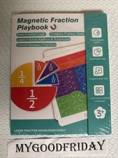 New Magnetic Fraction Demonstration Book for Kids, Magnetic Fraction Playbook