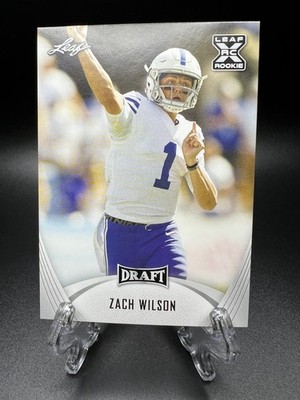 2021 Leaf Draft - Zach Wilson #3 (RC)