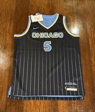 Chicago Sky Angel Reese #5 Nike Explorer Edition Jersey WNBA Youth Large $90 New