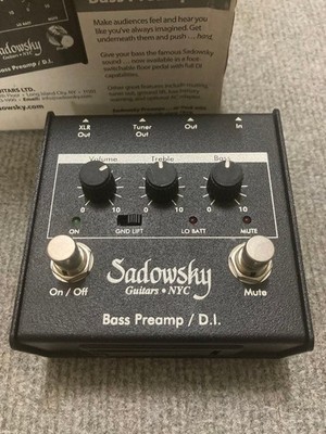 Sadowsky Bass Preamp / D.I. SBP-1
