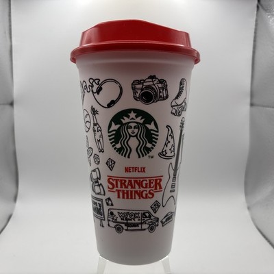 Stranger Things x Starbucks Reusable Hot 16 oz Tumbler - NEW - Ready to Ship