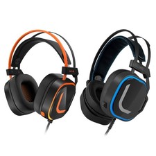 Gaming Headsets Corded Over Ear Headphones with 50MM Driver Ergonomic Earphones