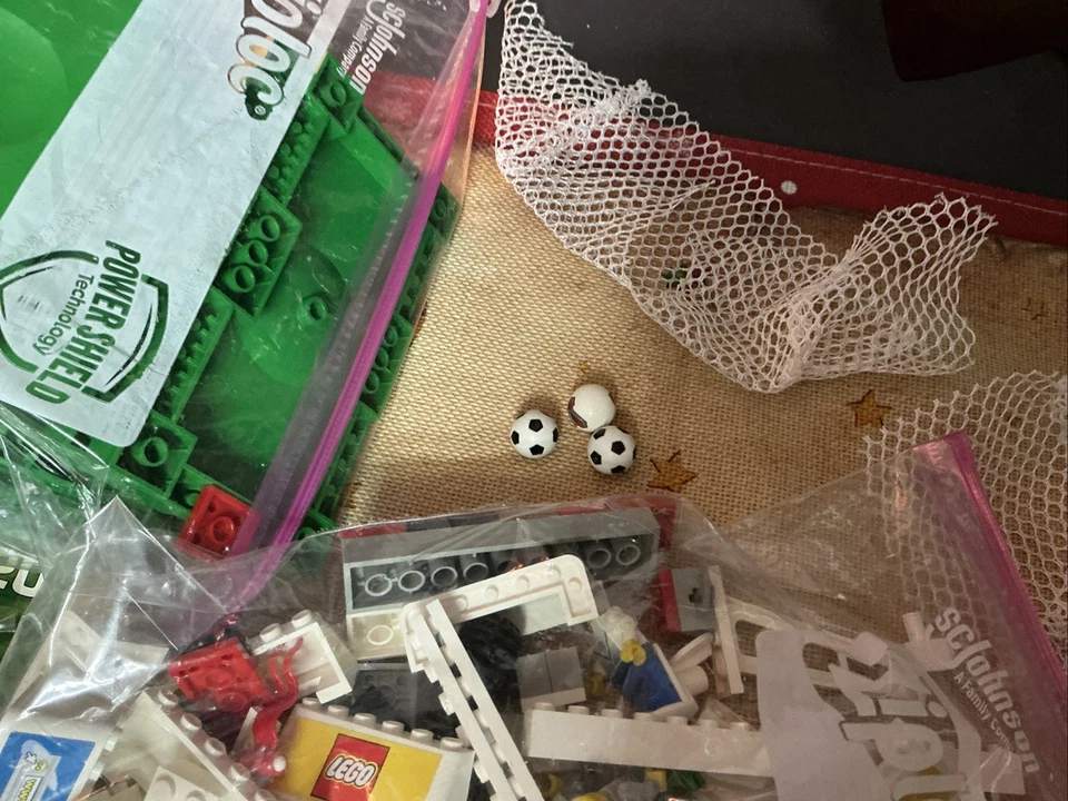 LEGO Sports 3420 Championship Challenge II 2002 juego suelto con bolas y minifiguras Foto 4 de 4