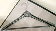 Vintage Plastic Clothes Hanger, Naples Italy Silvio Palidaro Tailor 1985 17"