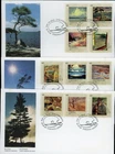 CANADA 1995 CANADA DAY, GROUP OF SEVEN #1559-61 FIRST DAY COVERS SET OF 3 ! M252