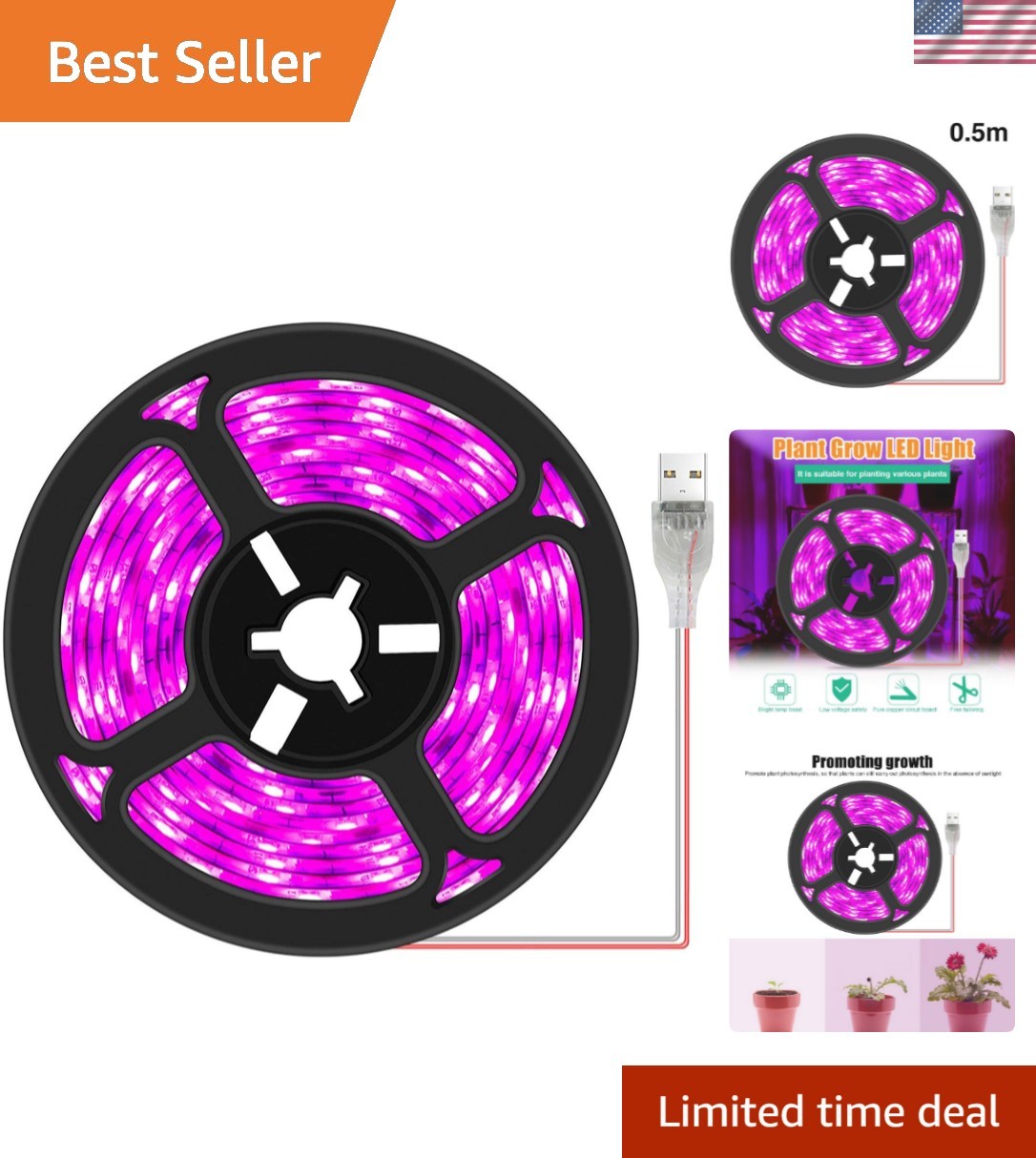 Strip - Waterproof Pink Purple Lighting Solution