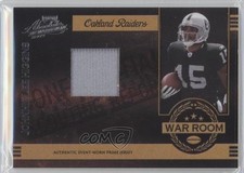 2007 Playoff Absolute Memorabilia Materials Prime 6/50 Johnnie Lee Higgins 0b2