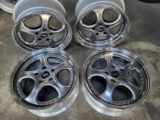 4x New 19 Porsche 996 3-piece Wheels Rh Speedline 19x8 52 And 19x10 54 4x New 19 Porsche 996 3-piece Wheels Rh Speedline 19x8 52 And 19x10 54