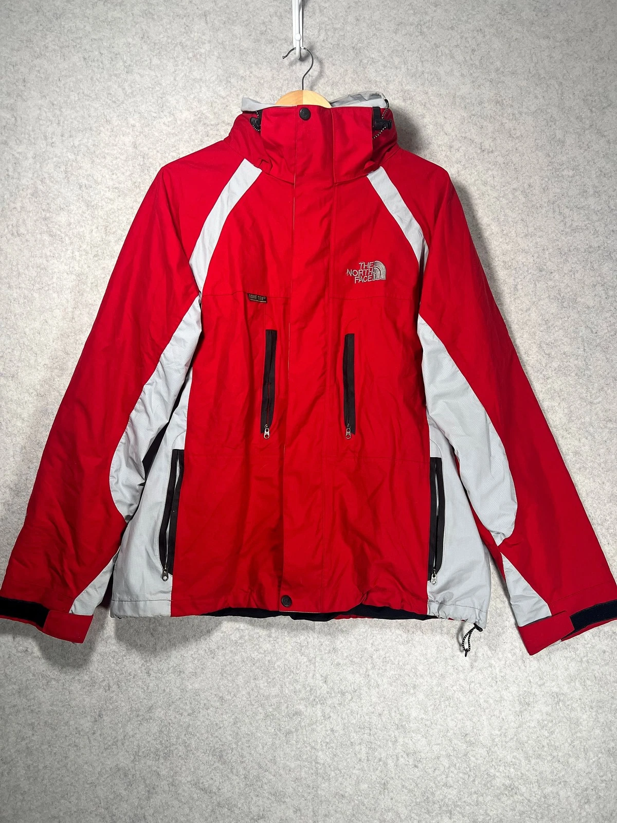 The North Face Summit Series Gore-Tex XCR Jacket Mens M Red Grey Hooded Vintage
Opens in a new windo