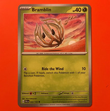 Pokémon TCG SV02 Paldea Evolved Bramblin 022/193 Common EN 40 HP