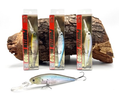 Lucky Craft Pointer 100DD 10cm 16,5g 2,1m Wobbler Hardbait Made in Japan JDM DA