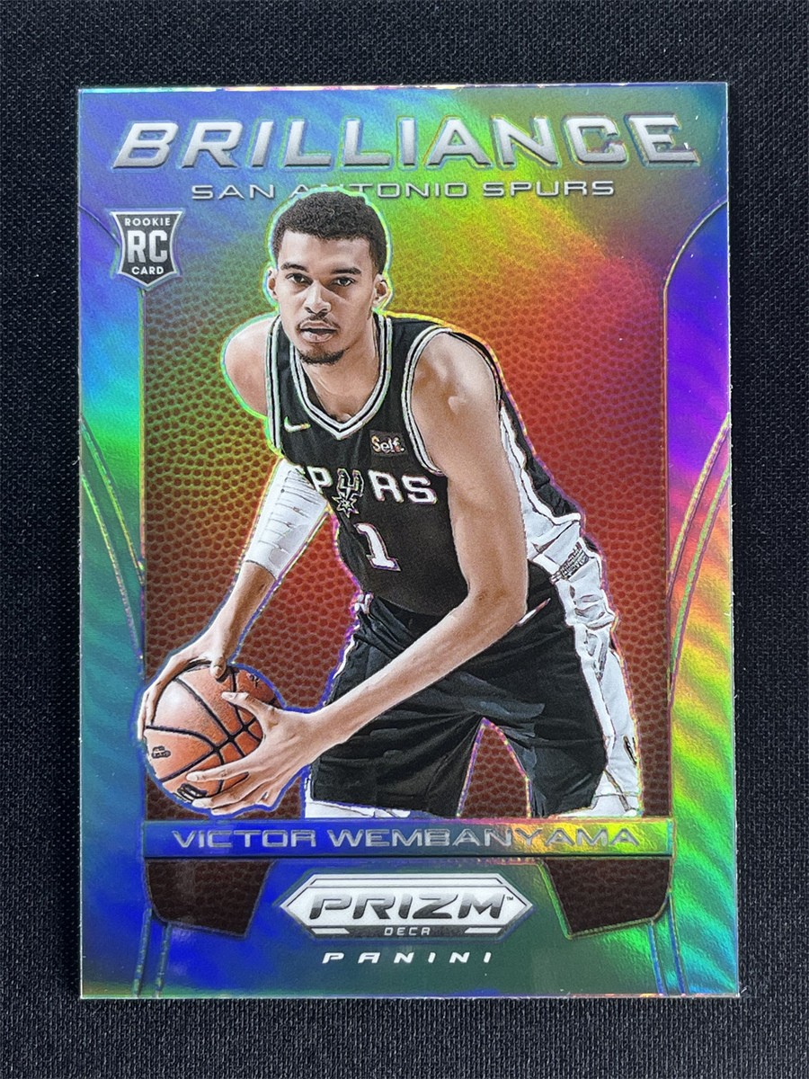 2023-24 Panini Prizm DECA Victor Wembanyama #17 Silver Brilliance Rookie RC