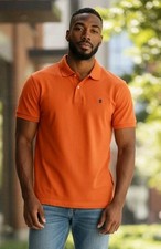 Izod Performance Advantage Polo Size Large - Pristine Orange