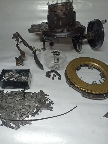 Vintage circular Knitting machin terry products