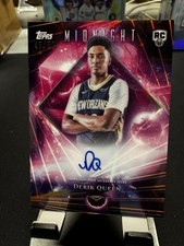 2025 - 2026  Topps Midnight Derik Queen On Card RC Rookie Auto /50 SSP