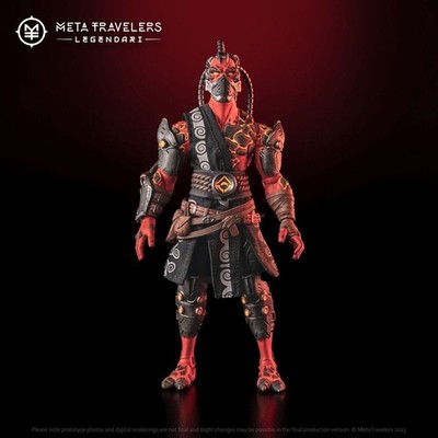 LEGENDARI: Spyte Ursuper - 1/10 Actionfigur (Four Horsemen/Meta Travelers) 18cm 