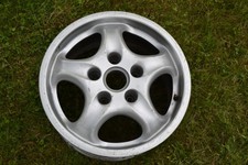 1x Alufelge 16 Zoll 9.0" 5x130 70ET Glanz 99336211801 Porsche 911 993 Rim Wheel