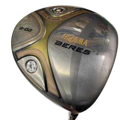 HONMA GOLF BERES S-02 DRIVER 10deg Flex-R 3STAR ARMRQ 6 49 No Head Cover
