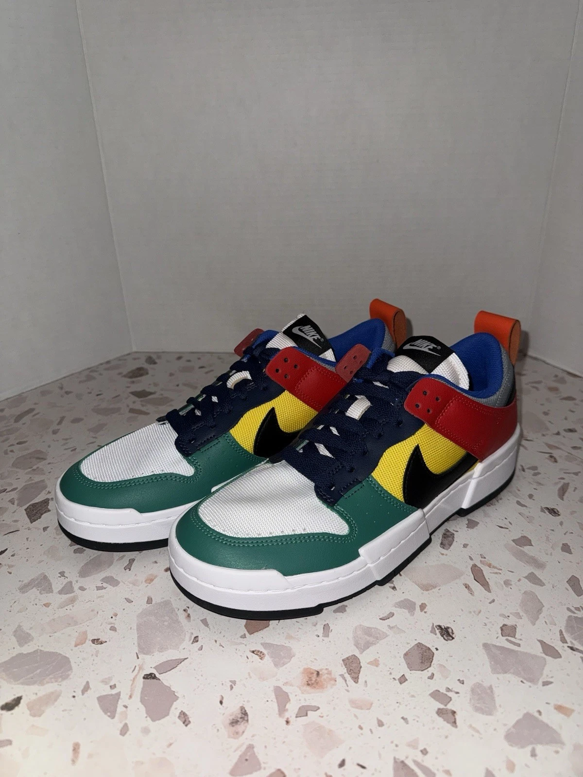 Nike Dunk Low Disrupt Multicolore CK6654 004 Taglia 11.5M 10M