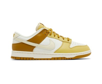 Size 9.5 Men/11 Women Nike Dunk Low  Bronzine  FZ4042-716 New W Defective Box
