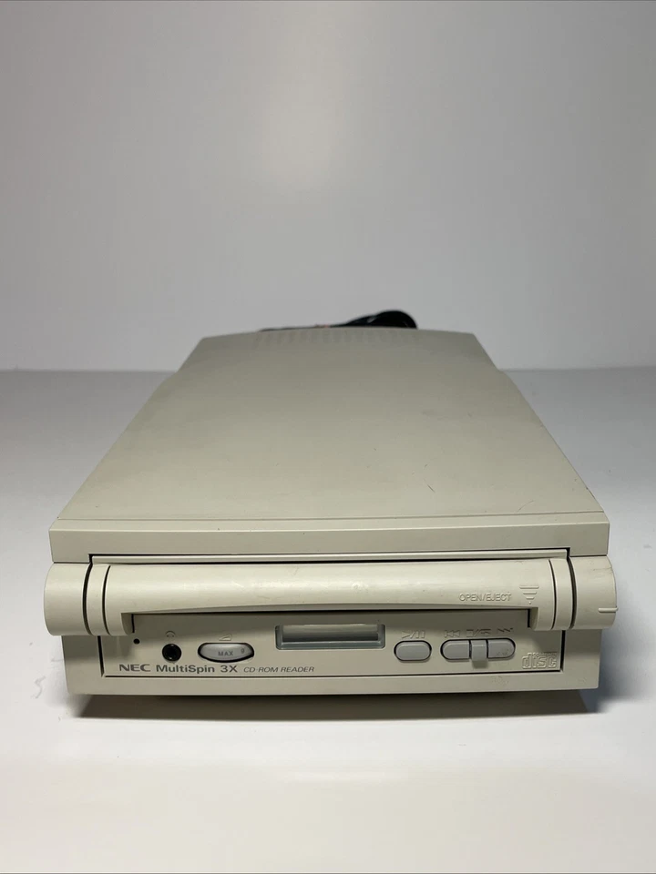 NEC CDR-600 MultiSpin 3x CD-ROM probado y funcionando sin caddy leer descripción Foto 2 de 4