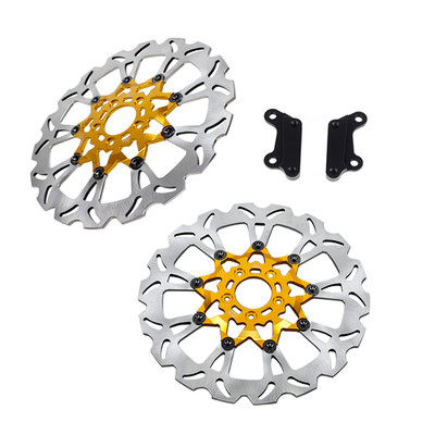 14.0'' Gold Big Front Brake Rotor for Harley 18+ Fat Bob Low Rider ST FXDR 114