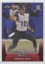 2020 Leaf Draft Red Jordan Love #11 0a9a