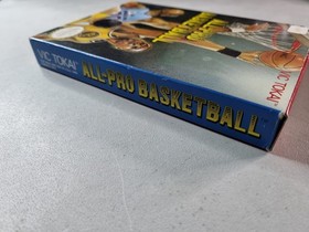 All Pro Basketball (Nintendo NES, 1989) Box Cart Tested & Working 