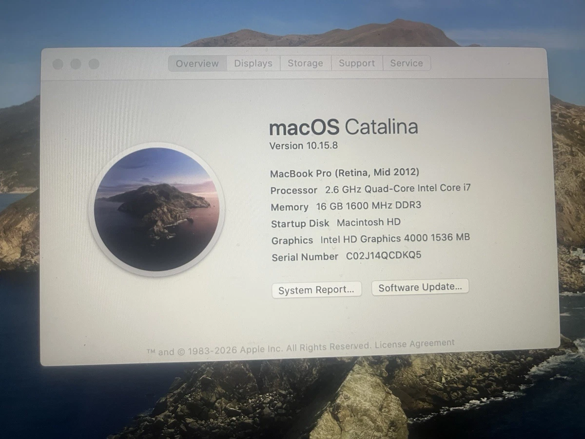 Macbook Pro 15 2012 for sale - eBay