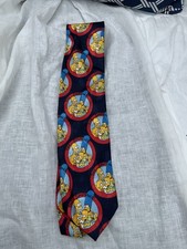 The Simpsons Family Novelty Mens Tie 1997 Collectible