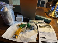 BEETRO HVLP Professional Gravity Feed Air Spray Gun, 280-320mm Wide Spray Pat...