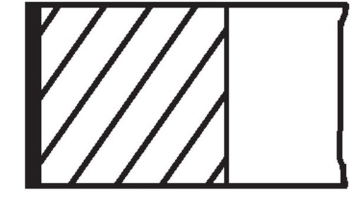4x PISTON RING KIT 030 82 N1 FOR VW AJV/AVY/ARC/BCB/ATN/AUS/AZD 1.6L ANM 1.4L - Picture 2 of 16