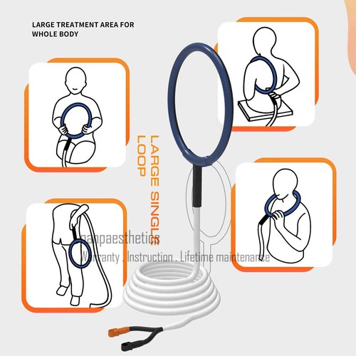 Macchina massaggiatrice uso domestico PMST Loop magnetoterapia PEMF EMTT Physio Magneto - Foto 6 di 29