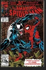 AMAZING SPIDERMAN #375- MINT COPY 1993- VENOM BATTLE CVR-MARK BAGLEY ART