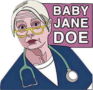The Pitt "Baby Jane Doe" Dana Evans San Diego Comic-Con SDCC 2026 Pin. 1/100.
