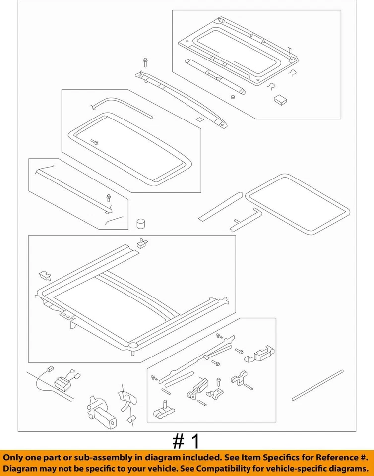 Se adapta a Chevrolet Aveo Aveo5 2007-2011 módulo techo corredizo 95468977 - nuevo fabricante de equipos originales 95468977 Foto 3 de 3