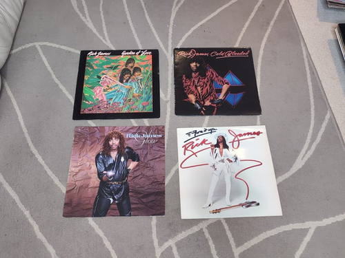 rIck james job lots vinyl x4 soul funk 70s 80s nice collection.