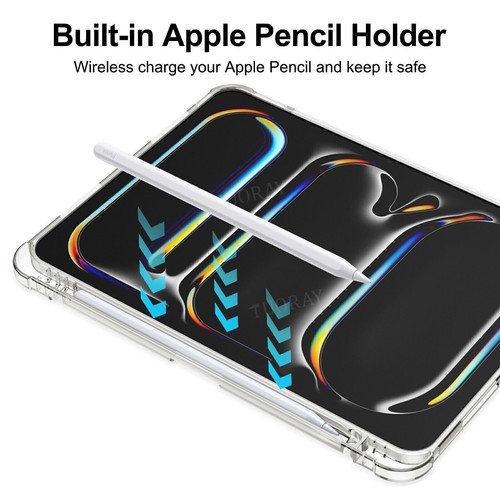 Case for iPad 7/8/9th 10.2 Air 4 5 6 Pro 11'' 13'' 2024 Smart Leather Flip Cover - Picture 58 of 87