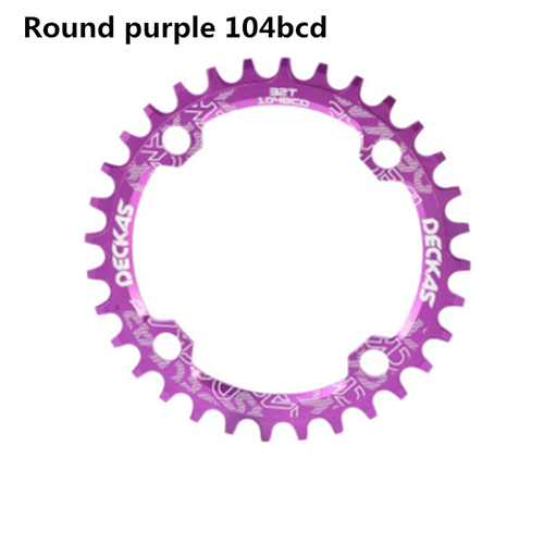 Round Narrow Wide Chainring MTB Mountain Bike Bicycle Crankset Tooth Plate Part - Picture 19 of 19