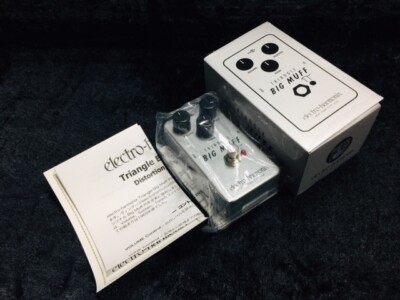 Effect Pedal for Guitar Electro-harmonix USA Triangle Big Muff Pi Distortion