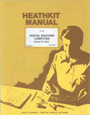 Assembly Manual Guide For Heathkit ID-4001