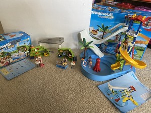playmobil splish splash cafe