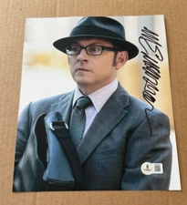 MICHAEL EMERSON SIGNED PERSON OF INTEREST 8X10 PHOTO BECKETT COA AUTHENTIC #2