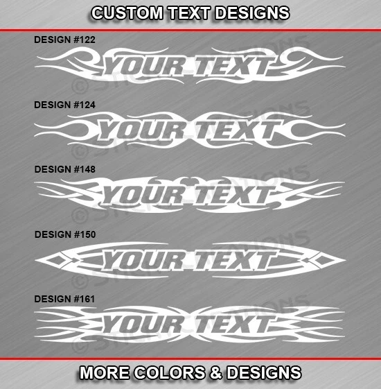 Fits AUDI Custom Text Decal Sticker Vinyl Graphic Windshield Window Design Car - Image 3 of 4
