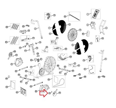 Octane Schwinn Stationary Bike Round Hex Socket Screw M10-1.25x40