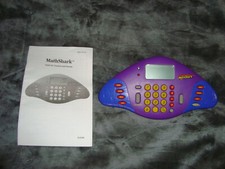 MathShark EI-8490 Calculator Educational Insights purple  blue w/ manual