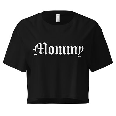Mommy Crop Top | Goth Mommy | Kinky Shirt