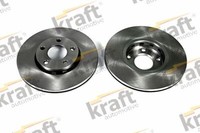 2X Kraft 6040130 Bremsscheibe FüR Audi Seat Skoda