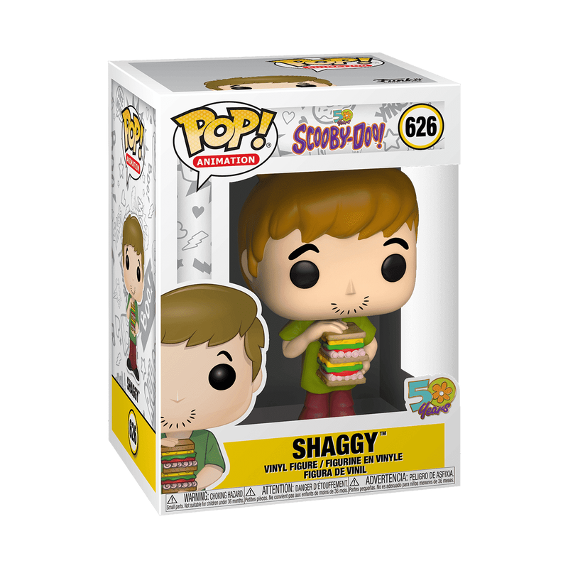SLY SHAGGY C／A Scooby-Doo! Wave 1 Shaggy 1:12 Scale Action Figure