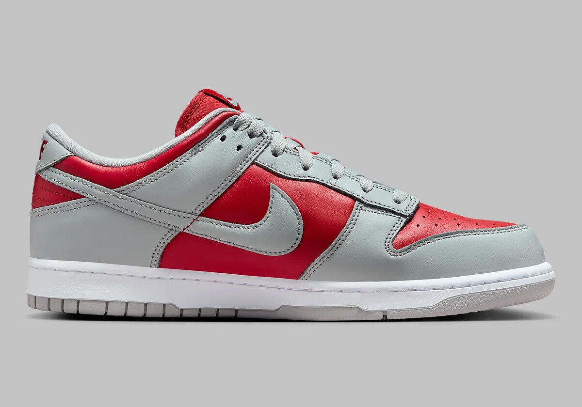 Nike Dunk Low QS CO.JP Reverse Ultraman Varsity Red Silver
